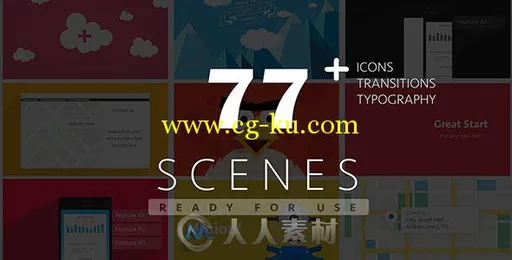 77组超强应用包装动画AE模板合辑 Videohive 77 Ready For Use Scenes 9246484的图片2