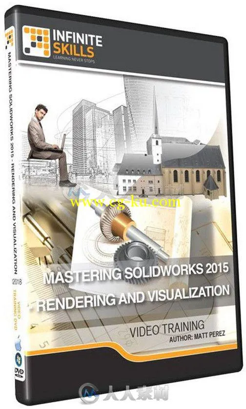 SolidWorks 2015渲染可视化训练视频教程 Infiniteskills Mastering SolidWorks 201...的图片1