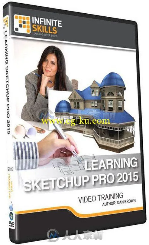 SketchUp Pro 2015综合应用技能训练视频教程 InfiniteSkills Learning SketchUp Pr...的图片1