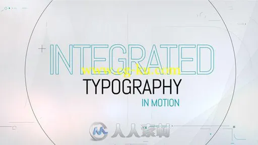 科技集成包装动画AE模板 Videohive Integrated Typography 9861533的图片1