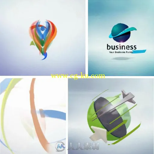 企业形象Logo演绎动画AE模板 Videohive Corporate Sphere Logo 10325568的图片1