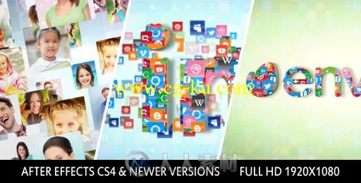 万象聚汇Logo演绎动画AE模板 Videohive Photos Icons Logo Formation 9753711的图片2