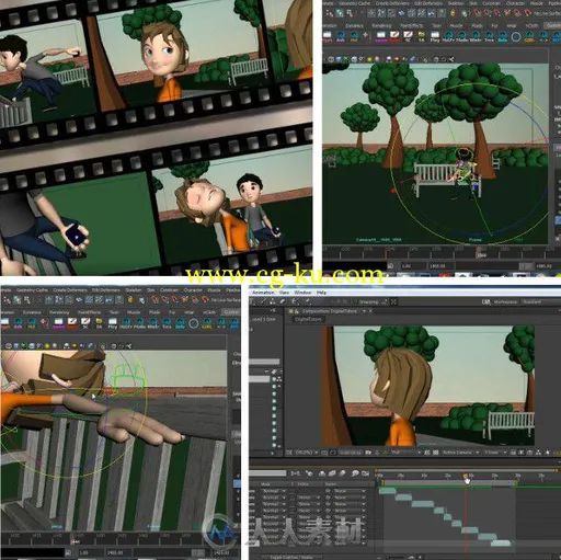 Maya与AE动画叙事训练视频教程 Digital-Tutors Creating a Narrative Previs Conce...的图片1