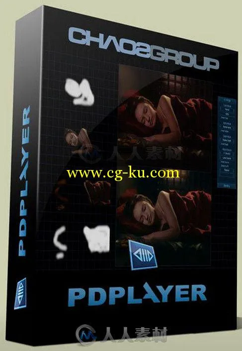 ChaosGroup PDPlayer图像序列播放器V1.0.7.13版 ChaosGroup PDPlayer v1.0.7.13 WIN64的图片1