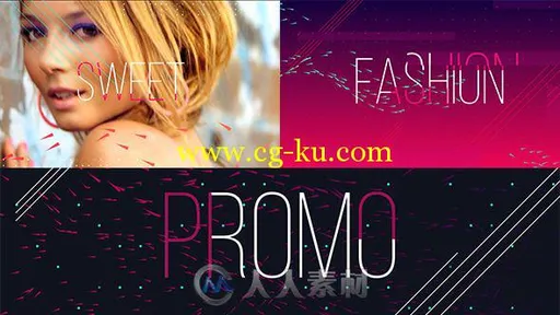 时尚节拍展示动画AE模板 Videohive Fashion Sweet Promo 10227536的图片2