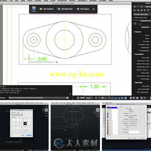 Autocad 2015 MAC基础核心训练视频教程 Lynda AutoCAD for Mac 2015 Essential Tra...的图片1