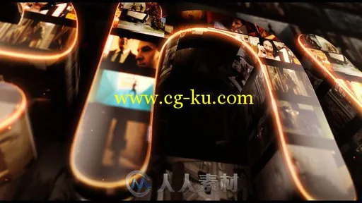 影视巨幕展示动画AE模板 Videohive Multi Video Logo 10405770的图片2