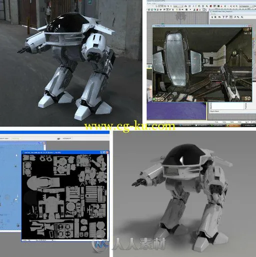 3dsmax虚幻竞技场3次世代游戏制作视频教程 3D-Palace Next Generation Game Develo...的图片1