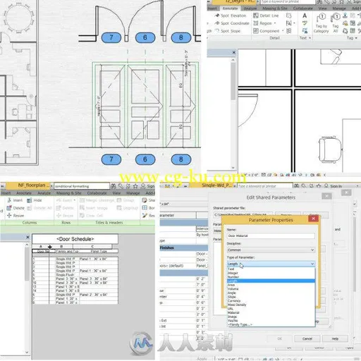 Revit嵌套格局设计训练视频教程 Digital-Tutors Working with Nested Families and...的图片1