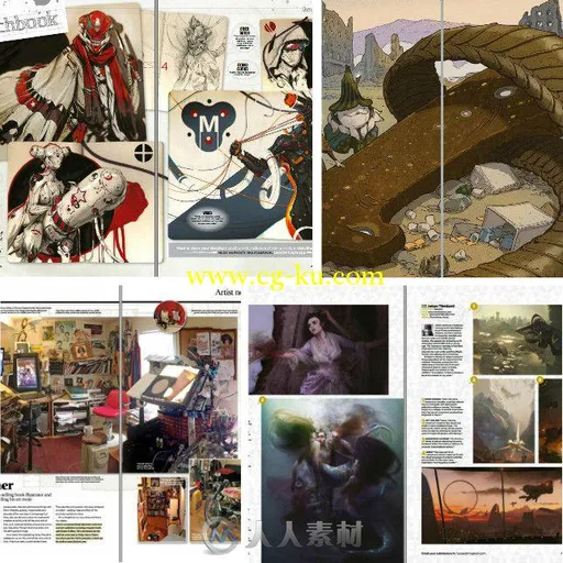 科幻数字艺术杂志2015年4月刊 ImagineFX April 2015的图片1