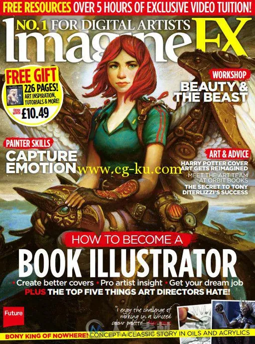 科幻数字艺术杂志2015年4月刊 ImagineFX April 2015的图片2