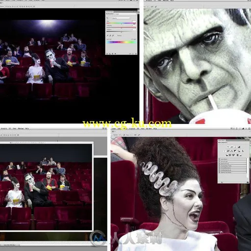 Photoshop影院怪物特效制作视频教程 RetouchPRO LIVE Movie Monsters with Ian Goode的图片1