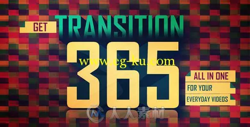 365组超实用转场动画AE模板合辑 Videohive Transitions 9741532的图片1