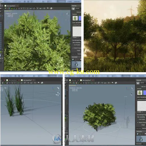 Cryengine中Speedtree植被制作训练视频教程 3DMotive Intro to Speedtree in Cryen...的图片1