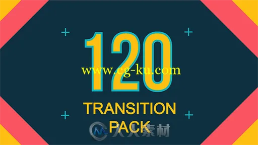 120组转存特效动画AE模板合辑 Videohive Transitions Pack 10580682的图片1