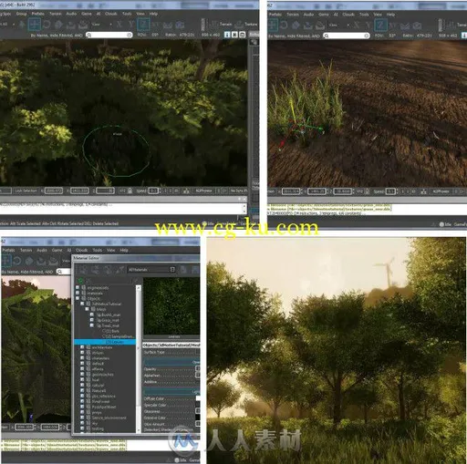 Cryengine中Speedtree植被制作训练视频教程第二季 3DMotive Intro to Speedtree in...的图片1