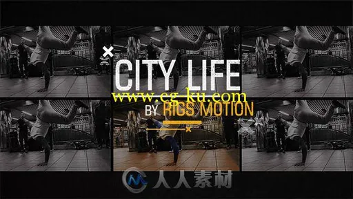 城市生活节奏展示动画AE模板 Videohive City Life Dynamic Opener 10606403的图片2