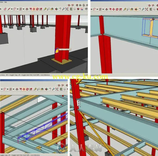 SketchUp建筑结构制作训练视频教程 Digital-Tutors Building Structures Using Pro...的图片1