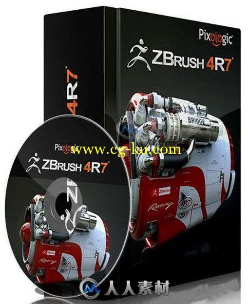 ZBrush数字雕刻和绘画软件V4r7p2版 Pixologic ZBrush 4R7 P2 Win32 Win64的图片1