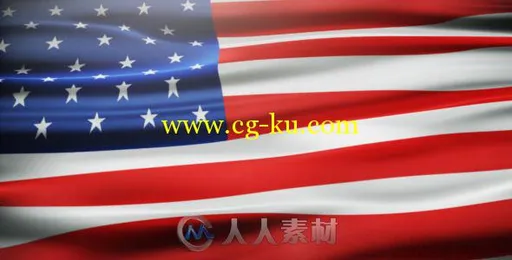 飘动旗帜动画AE模板 Videohive Make Your Flag 3967186的图片2