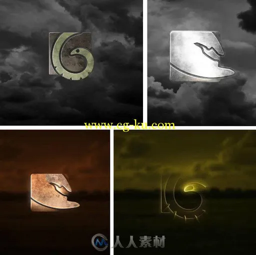 10组史诗级震撼Logo演绎动画AE模板 Videohive 10 Cinematic Logos 10574860的图片2