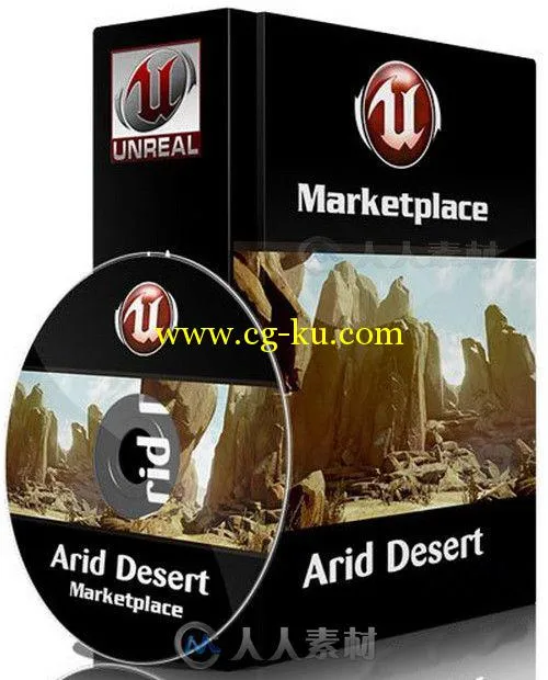 Unreal Engine游戏引擎扩展资料 - 沙漠环境场景 Unreal Engine 4 Marketplace Arid...的图片1