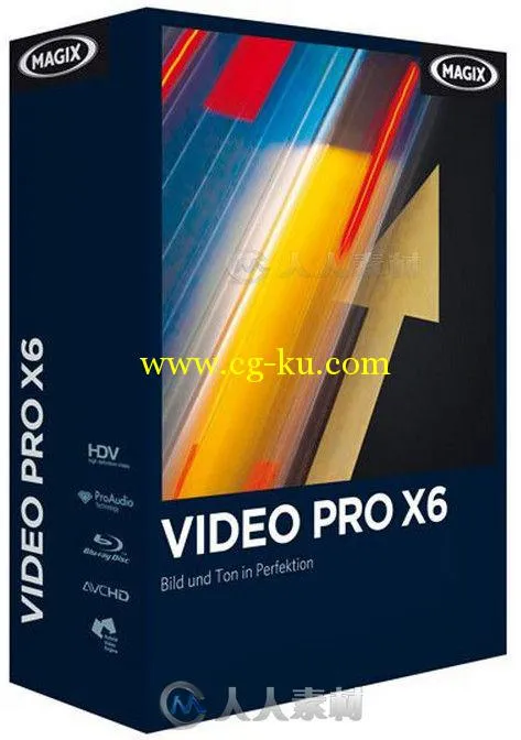 MAGIX魔力影音编辑软件X6 v13.0版 MAGIX Video Pro X6 v13.0的图片1