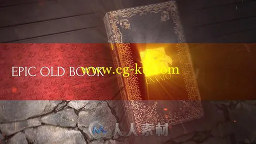 史诗游戏书籍动画AE模板 Videohive Epic Old Book 10575850的图片2