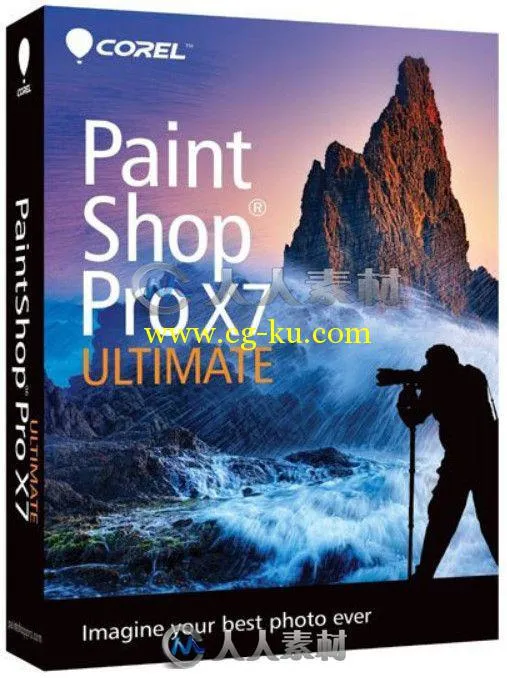 PaintShop专业相片编辑软件X7V17.2.0.16多语言版 Corel PaintShop Pro X7 17.2.0.1...的图片1