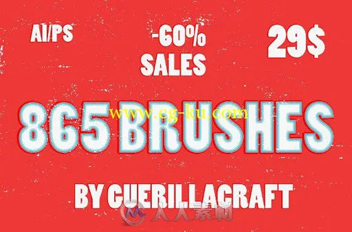 865组超级实用笔刷合辑 Creativemarket 865 Brushes -60% SALES 220664的图片1