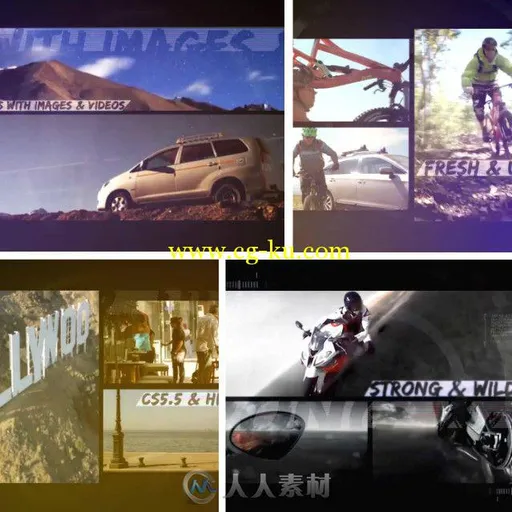 极限运动展示动画AE模板 Videohive Showreel & Demo Reel Productions 10648052的图片1