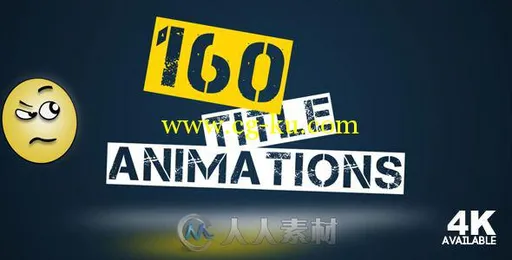 160组标题文字动画AE模板 Videohive 160 Title Animations 9006125的图片1