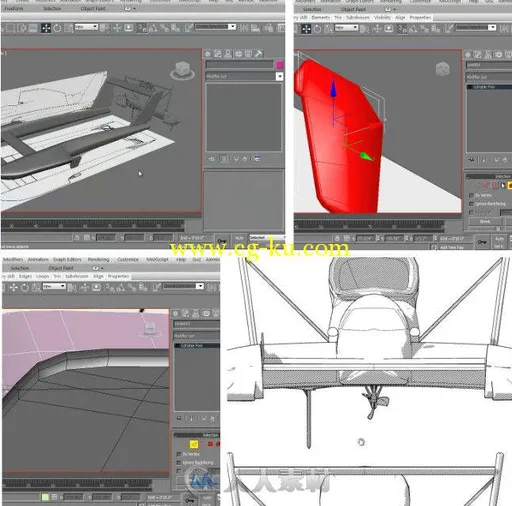 3dsMax快艇建模技术训练视频教程第一季 3DMotive Speedboat Modeling Series Volume 1的图片1