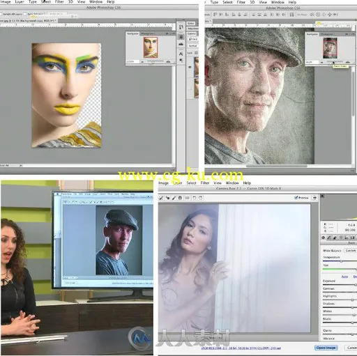 PS照片瑕疵修饰技巧视频教程 CreativeLive Creative Retouching Techniques with L...的图片1