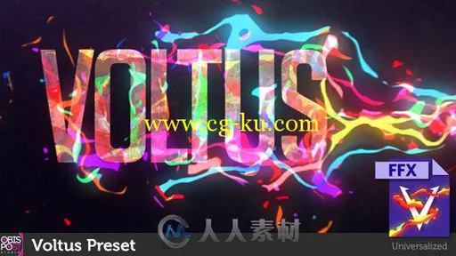 超炫电光特效动画AE模板预设 Videohive Voltus Preset 10398317的图片2