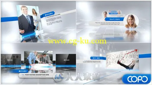 商业公司业务展示动画AE模板 Videohive Complete Corporate Presentation Video 89...的图片2