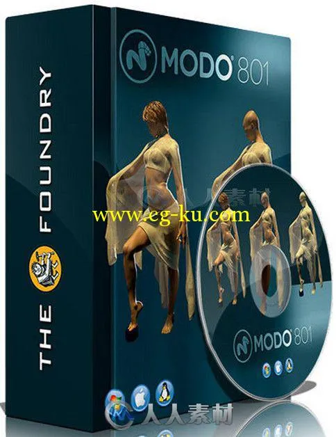 Modo三维建模设计软件V801SP4版 The Foundry Modo 801 SP4 Win Mac Linux的图片1