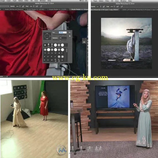 唯美影像摄影与合成综合训练视频教程 CreativeLive Fine Art Compositing with Bro...的图片1