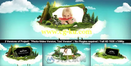 美妙仙境展示动画AE模板 Videohive Wonderworld 9837455的图片2