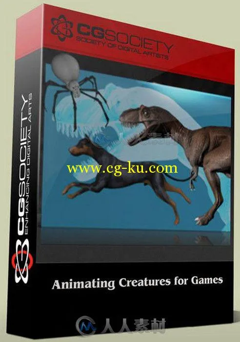 Maya动物游戏动画制作视频教程 CGWorkshops Animating Creatures for Games的图片2