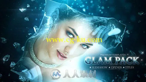 华丽钻石质感展示动画AE模板 Videohive Glam Pack 10949441的图片2