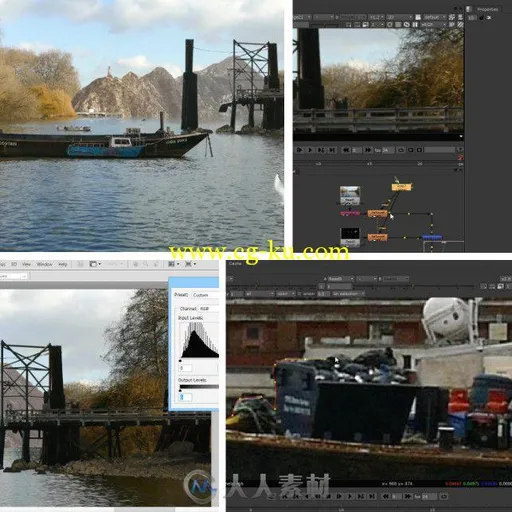 NUKE与PS真实绘景特效动画视频教程 Digital-Tutors Compositing a Live-Action Mat...的图片1