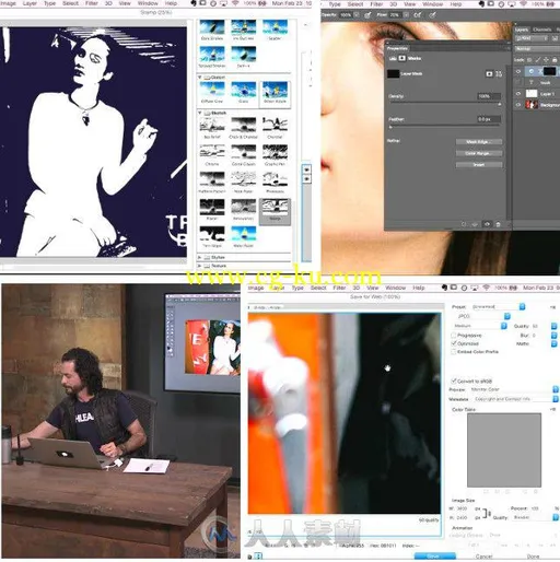 PS初学者10则小贴士技巧视频教程 CreativeLive 10 Tips for Photoshop Beginners的图片1