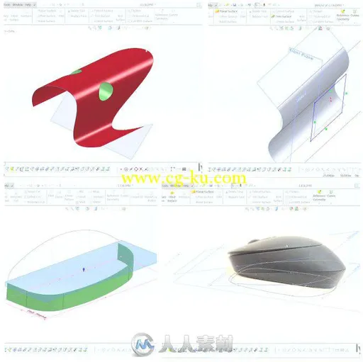 SolidWorks堆焊技术训练视频教程 Surfacing with SOLIDWORKS的图片1