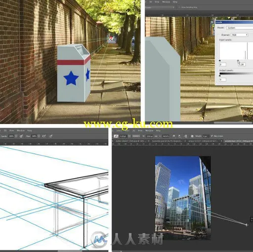 PS透视绘图艺术基础训练视频教程 Digital-Tutors Creative Perspective Techniques...的图片1