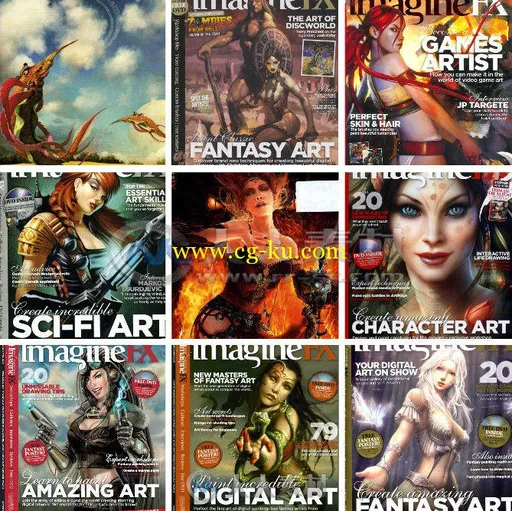 科幻数字艺术杂志2006-2010年度合辑 ImagineFX 2006-2010 Collection的图片1