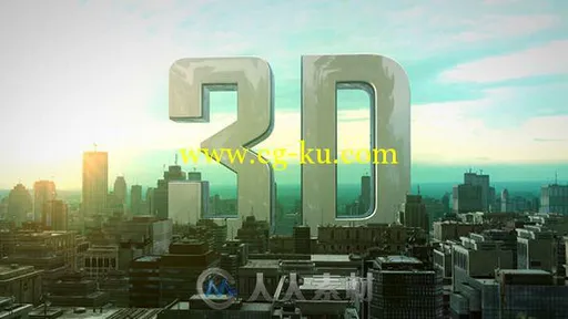 超级城市Logo演绎动画AE模板 Videohive Massive City Logo 7698875的图片2