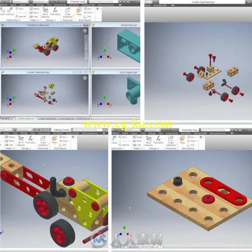 Inventor 2016应用技能训练视频教程 InfiniteSkills Learning Autodesk Inventor 2...的图片1