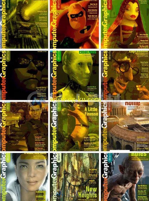 计算机图形世界2004年度合辑 Computer Graphics World 2004 Collection的图片1