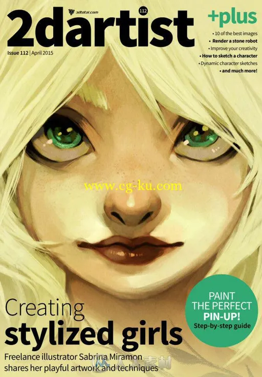 2DArtist概念艺术设计杂志2015年4月第112期 2DArtist Issue 112 April 2015的图片2